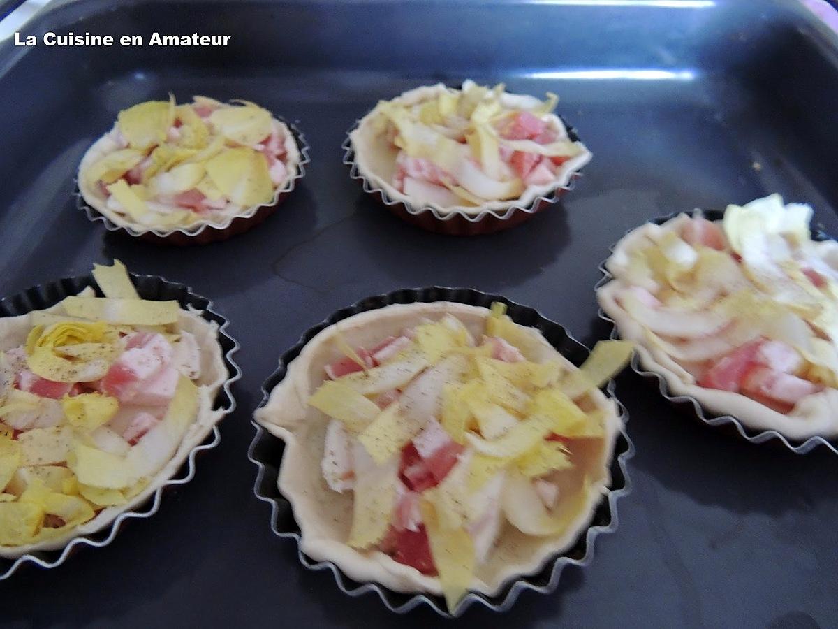 recette tarte d'endive