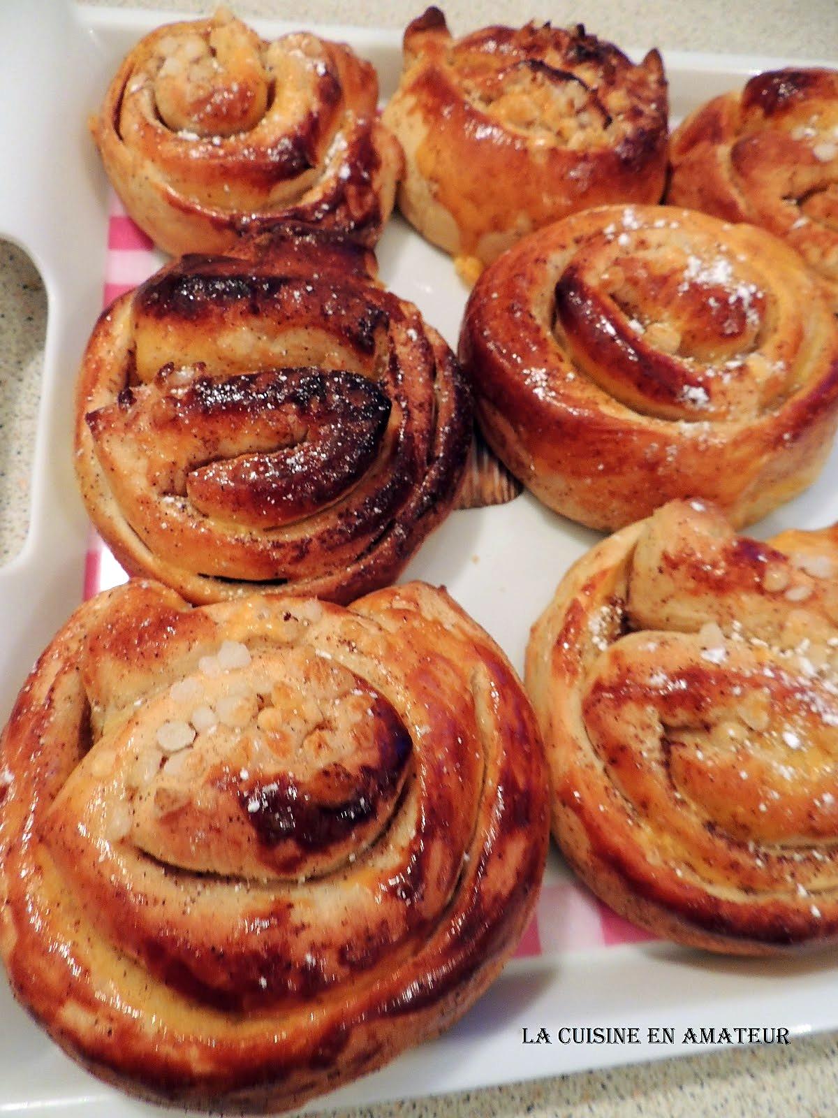 recette Brioches suédoises