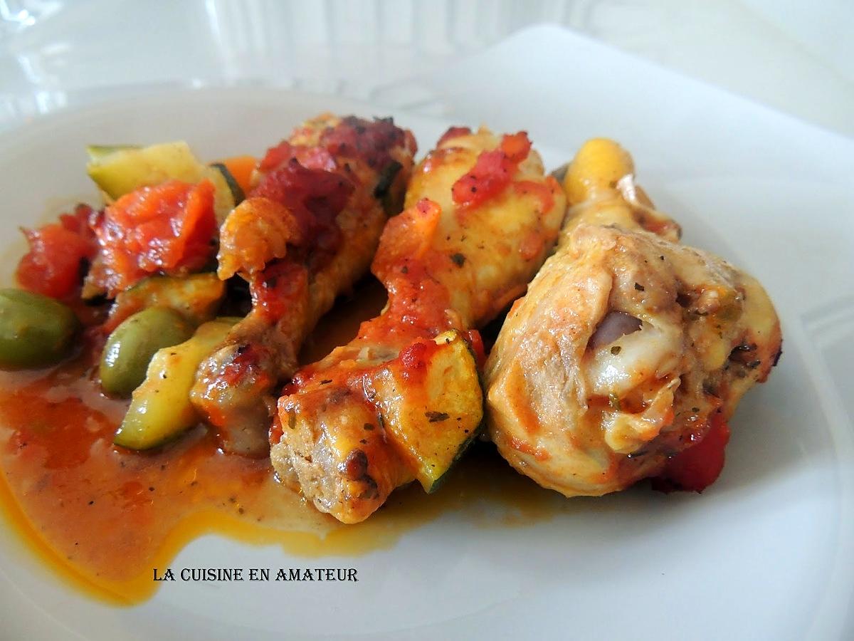 recette Pilons aux légumes