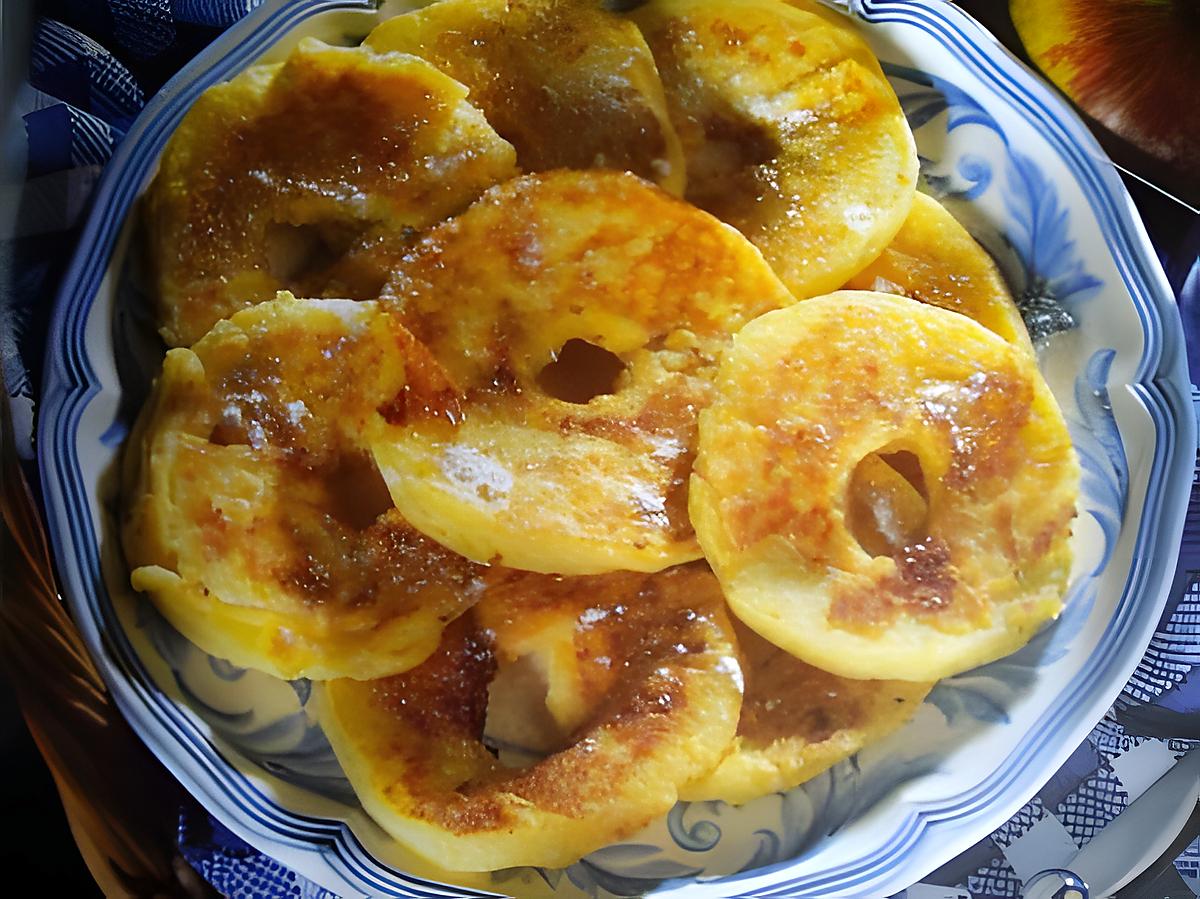 recette Beignets de pommes