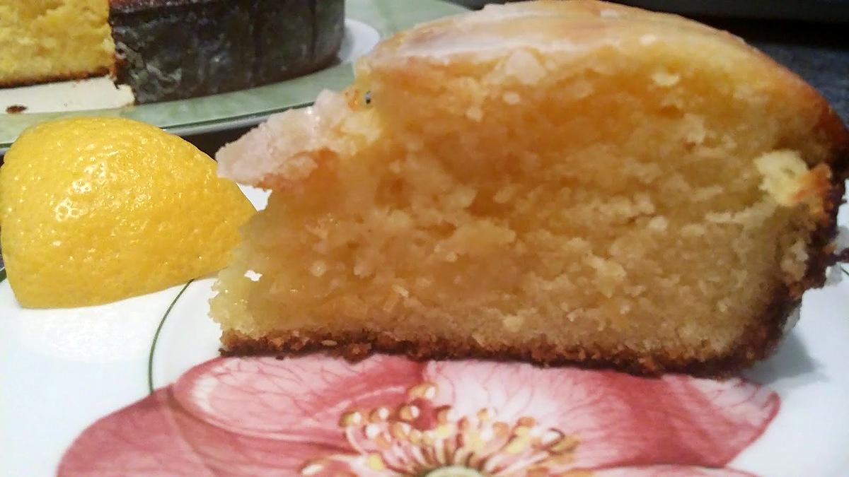 recette Gâteau au citron et son nappage à la Bernard