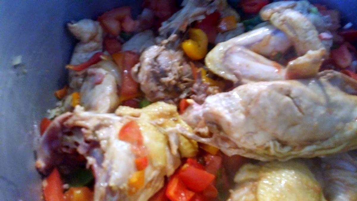 recette Poulet basquaise