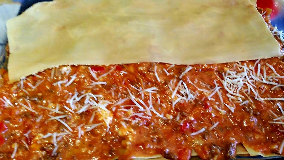 recette Lasagne à la bolognaise maison