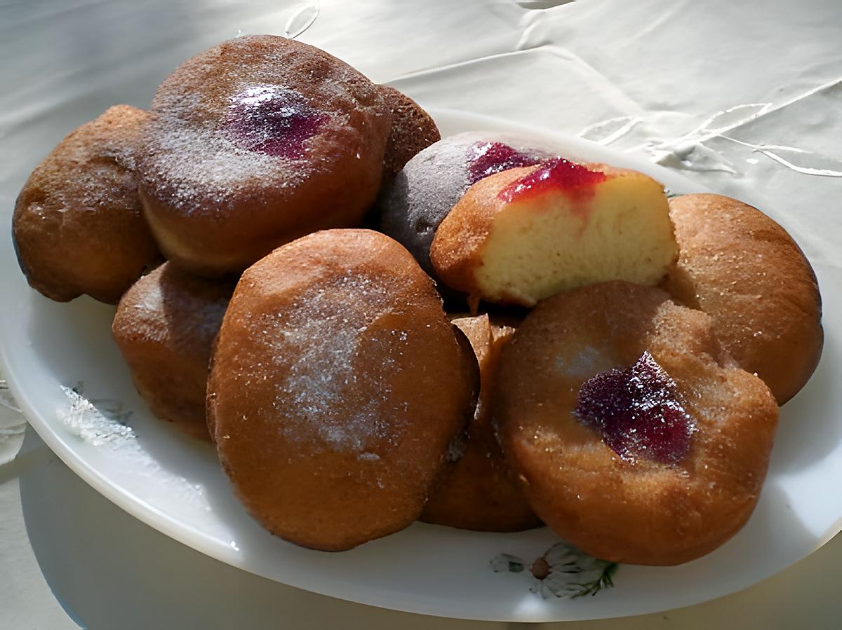 recette Beignets a la confiture