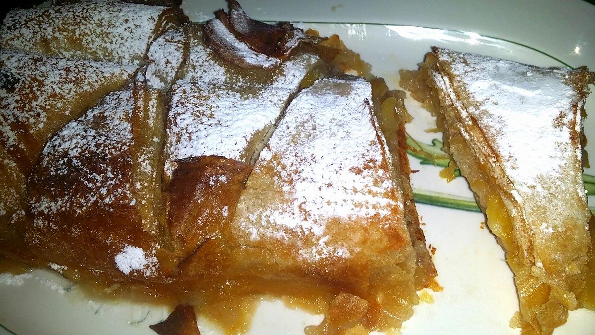 recette Strudel aux pommes façon Baklava