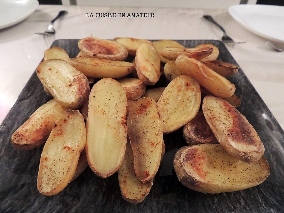 recette Pommes de terre paprika au four et sauce ciboulette