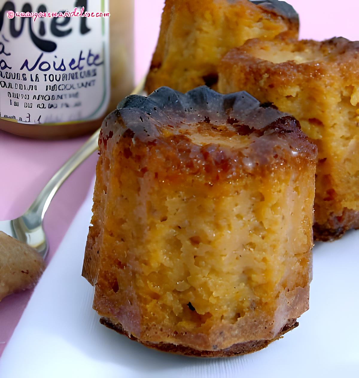 recette Cannelés au miel de noisette