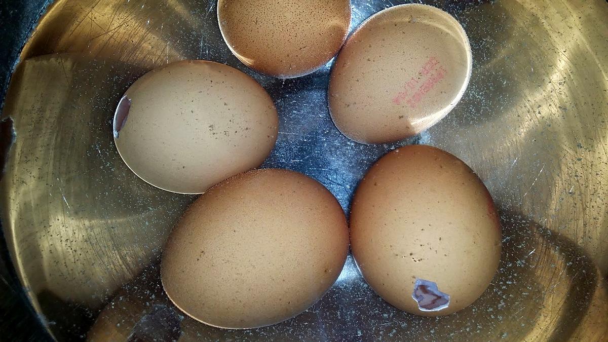 recette Gateaux tricolores dans des œufs de Pâques