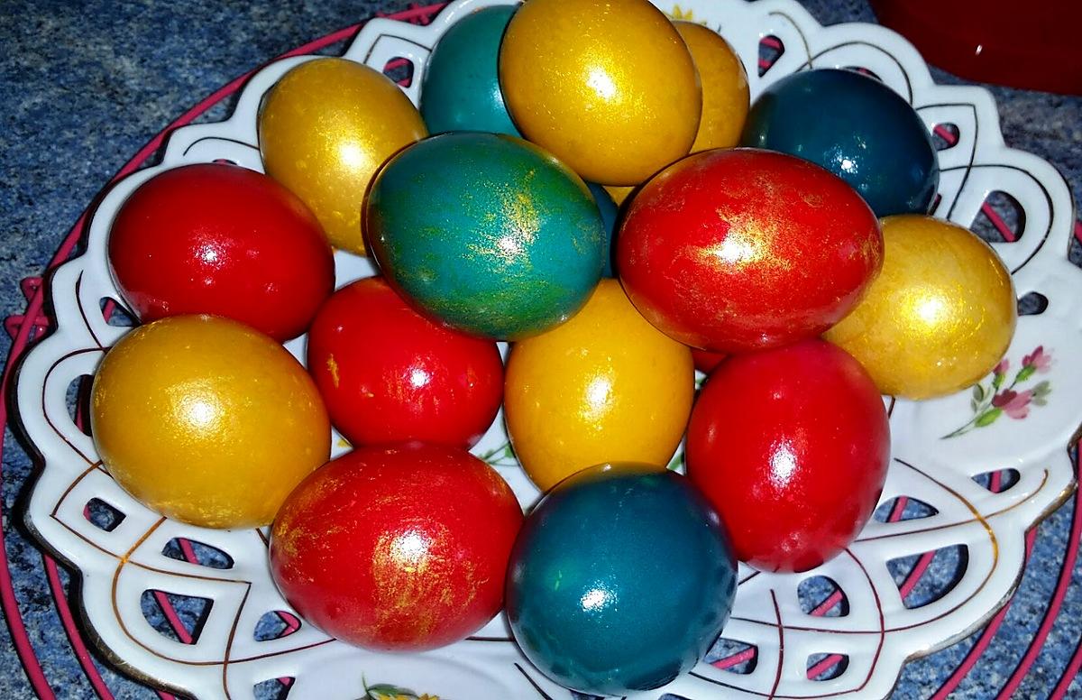 recette L'œuf de Pâques orthodoxe