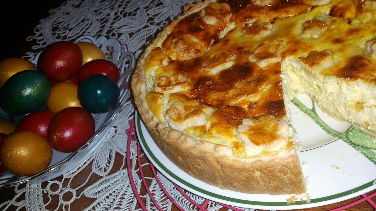 recette Gâteau Traditionnel de Pâques au Fromage- Pasca