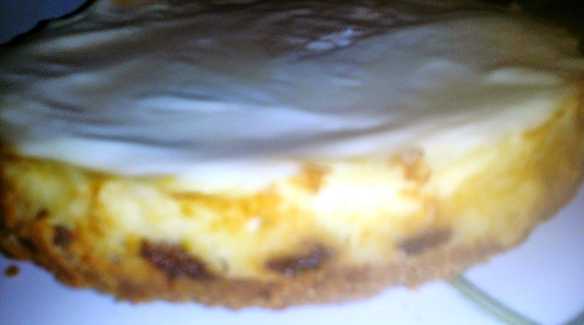 recette Cheesecake avec Philadelphia et raisins secs - Pasca