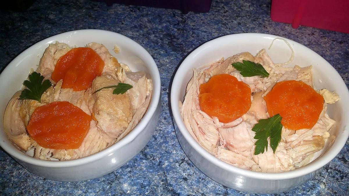 recette Viande en gelée ou Aspic de porc et poulet