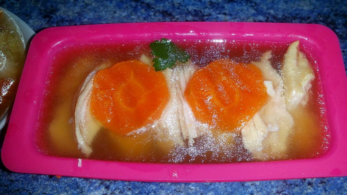 recette Viande en gelée ou Aspic de porc et poulet