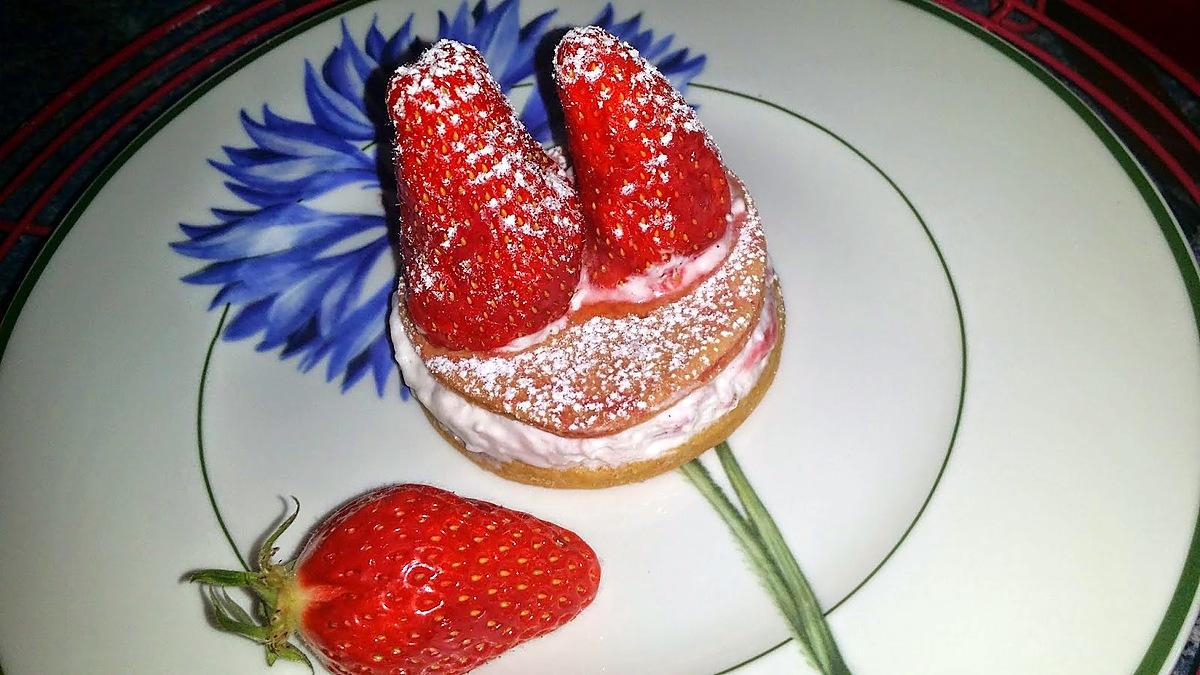 recette Oreilles de Lapin en Fraise Gariguette