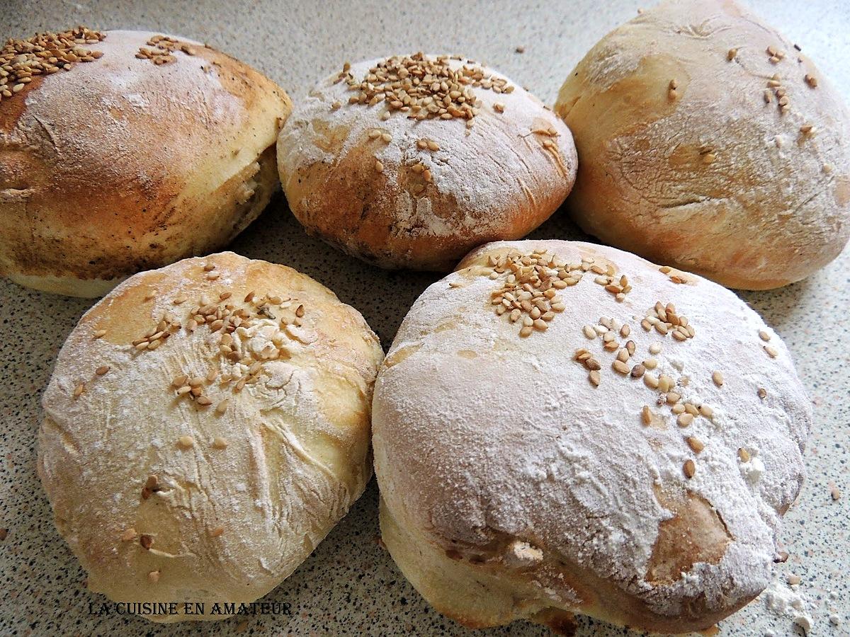 recette Hamburger et pain hamburger maison