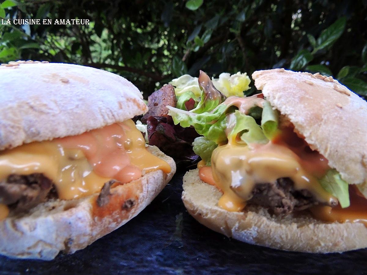 recette Hamburger et pain hamburger maison