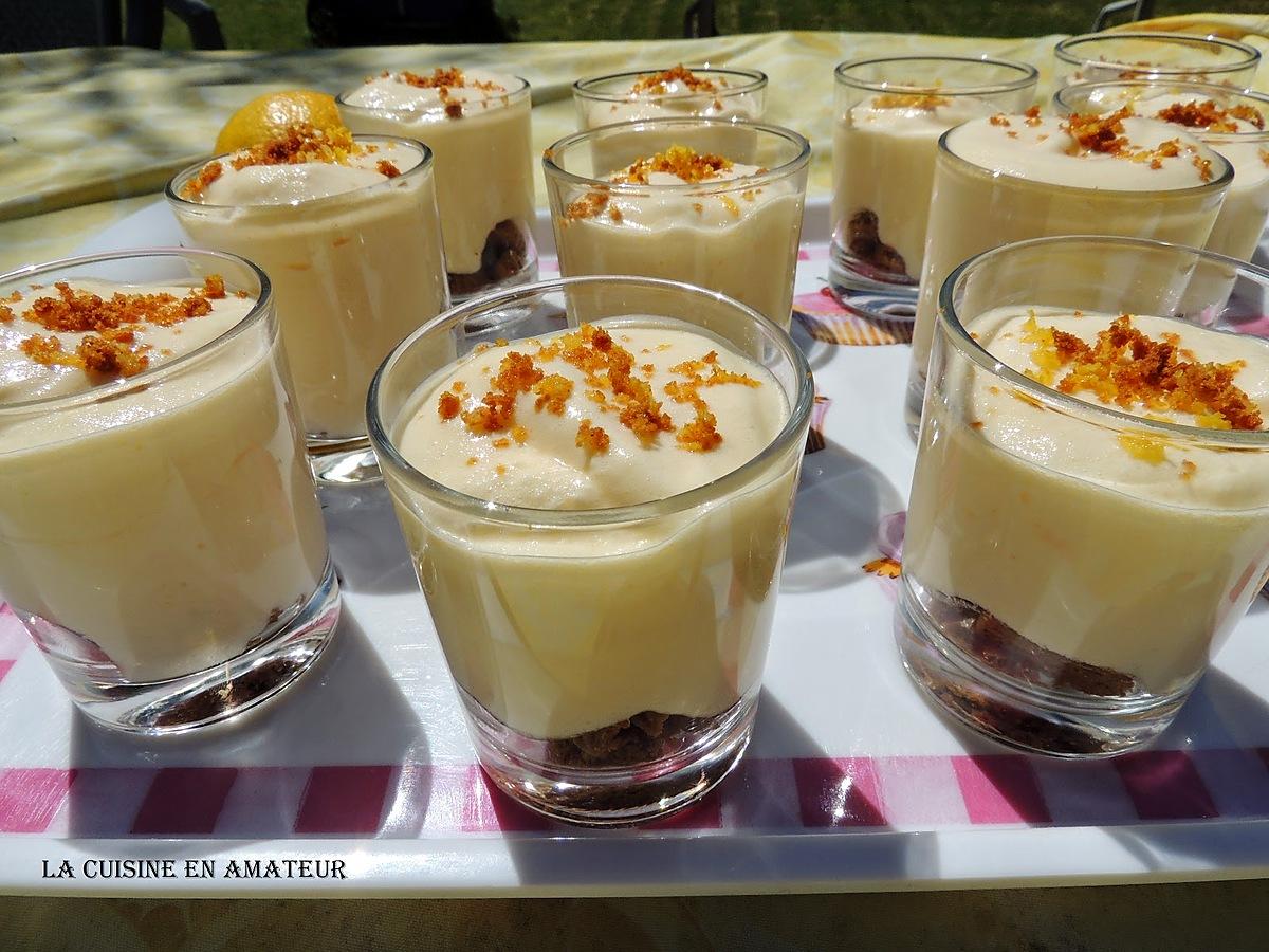 recette Mousse citron rapide