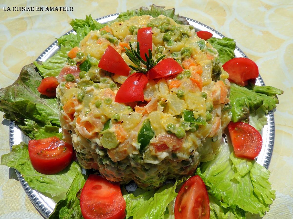 recette Salade Russe de Ctlina