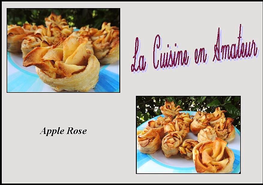 recette Apple rose