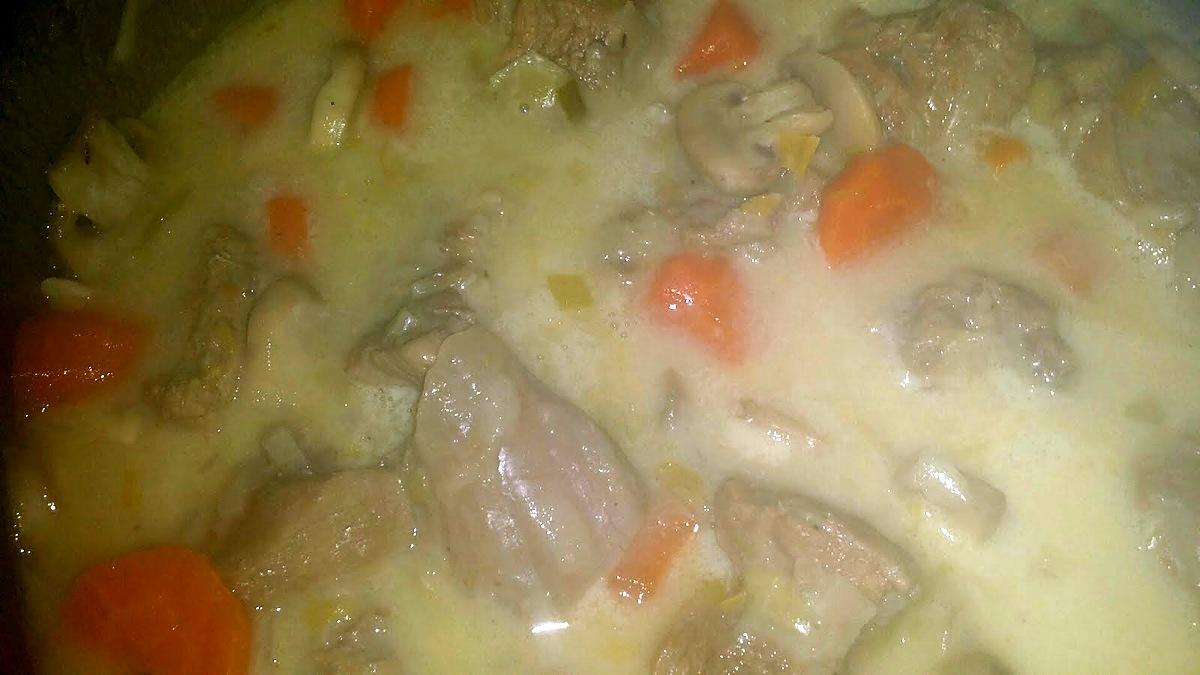 recette Blanquette de veau à la cocotte minute