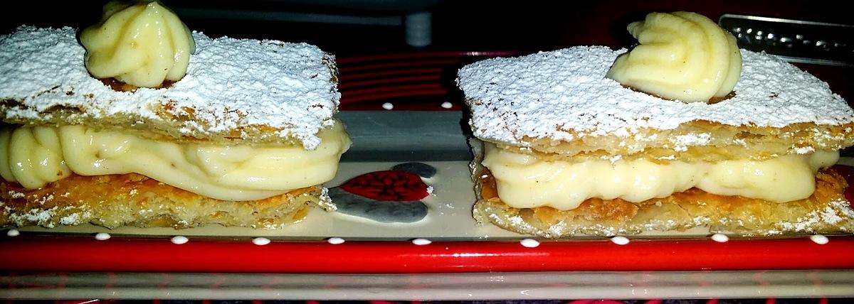 recette Mini Mille feuilles