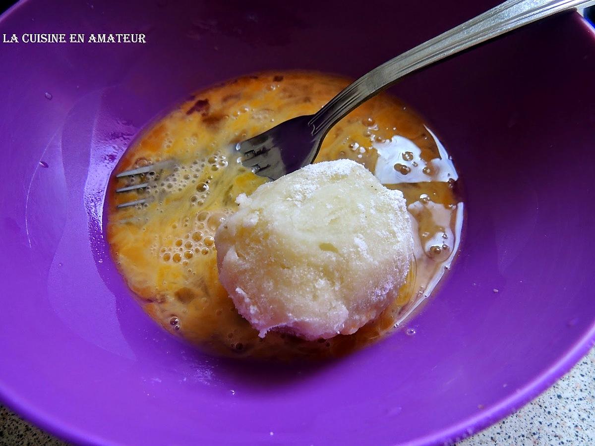 recette Cromesquis de pommes de terre, mozzarella et chapelure maison