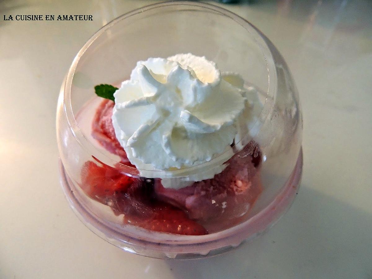 recette Glace maison fraises et mascarpone