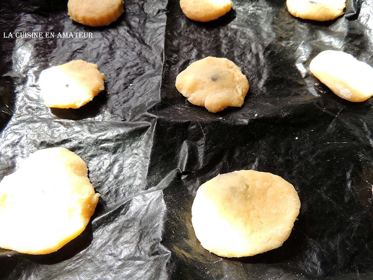 recette Biscuits aux pépites de chocolat