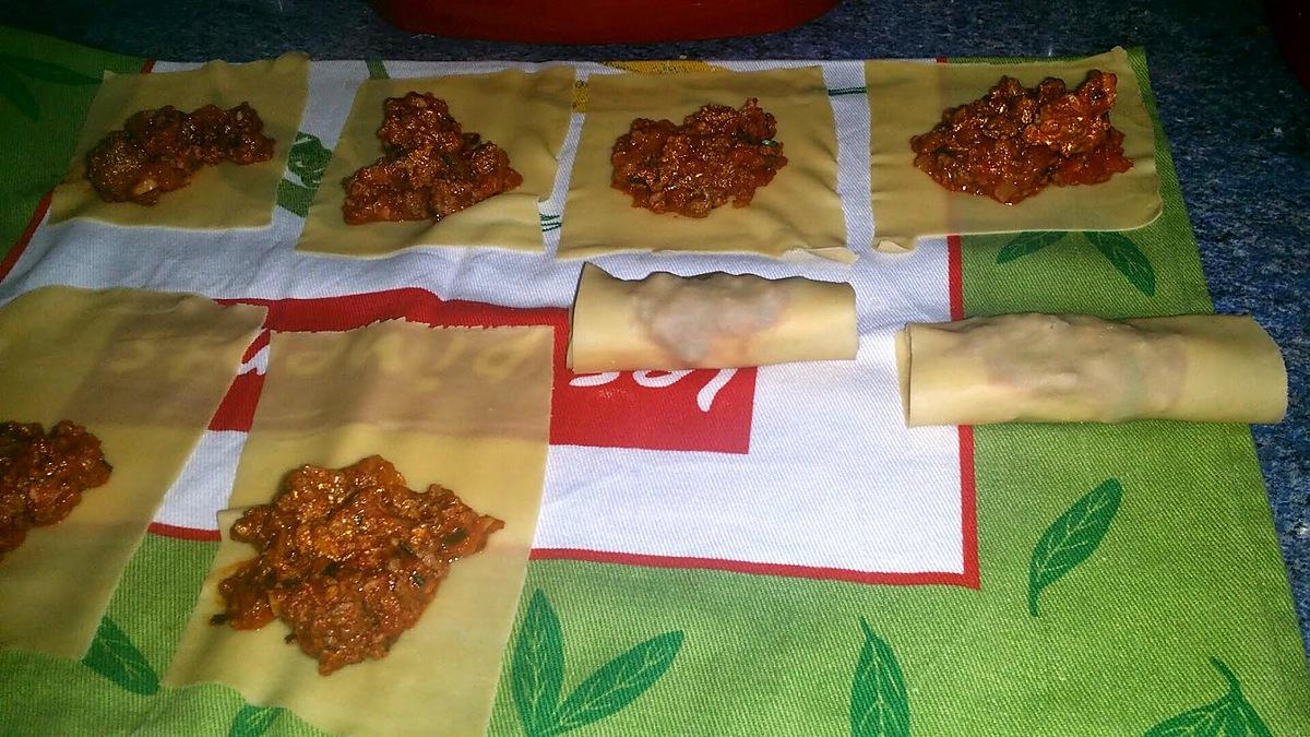 recette Cannelloni bolognaise maison