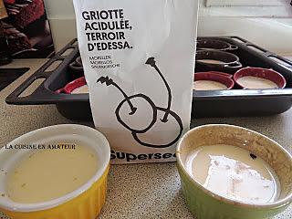 recette Crème aux oeufs et griottes