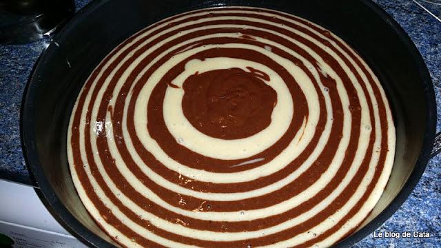 recette Gâteau tigré