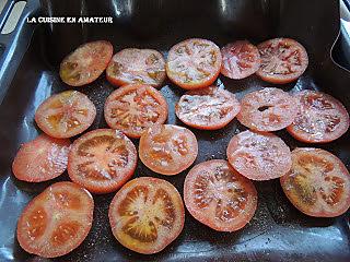 recette Mille-feuilles tomate mozzarella pistou