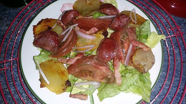 recette Salade sarladaise