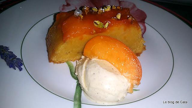 recette Cake tatin d'abricots