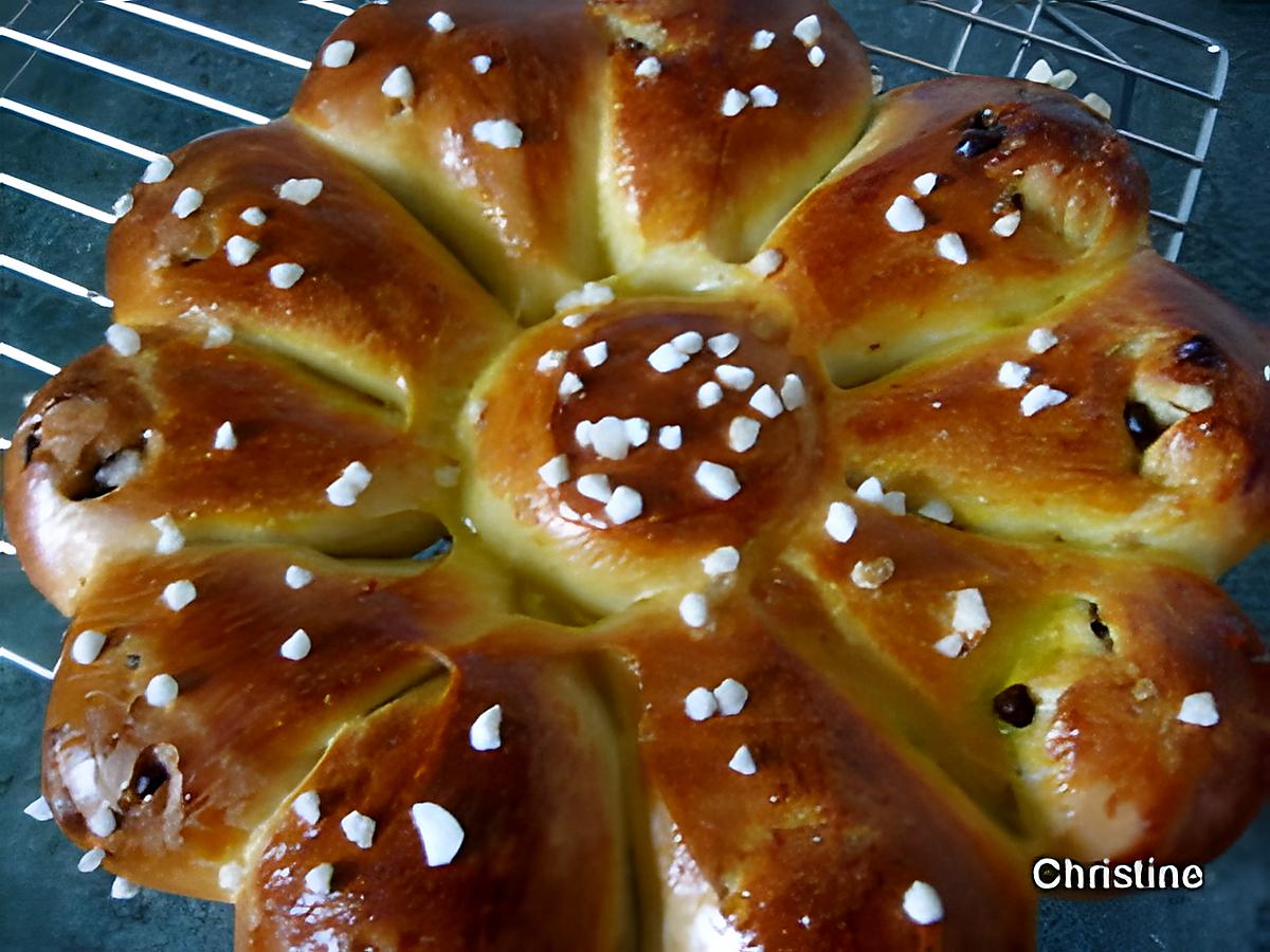 recette Jolie fleur Briochée