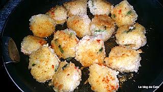 recette Croquettes de riz aux fromages