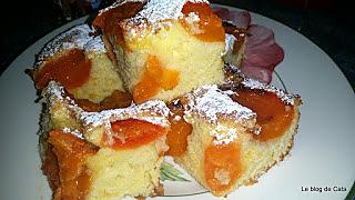 recette Gâteau aux abricots