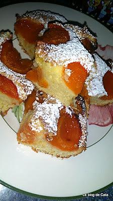 recette Gâteau aux abricots