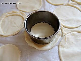 recette Feuilletés à la crème