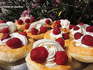 recette Feuilletés à la crème