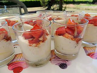 recette Verrine au pesto et mousse mozzarella