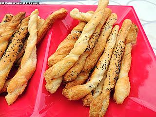 recette Gressins aux graines de pavots