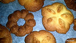 recette Biscuits aux amandes (presse à biscuits)