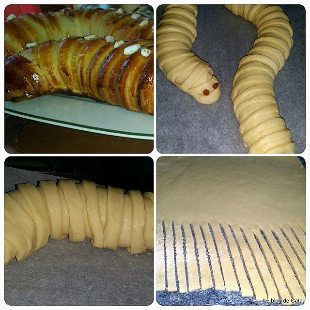 recette Brioche chenille