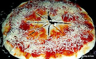 recette Pizza "Soleil"