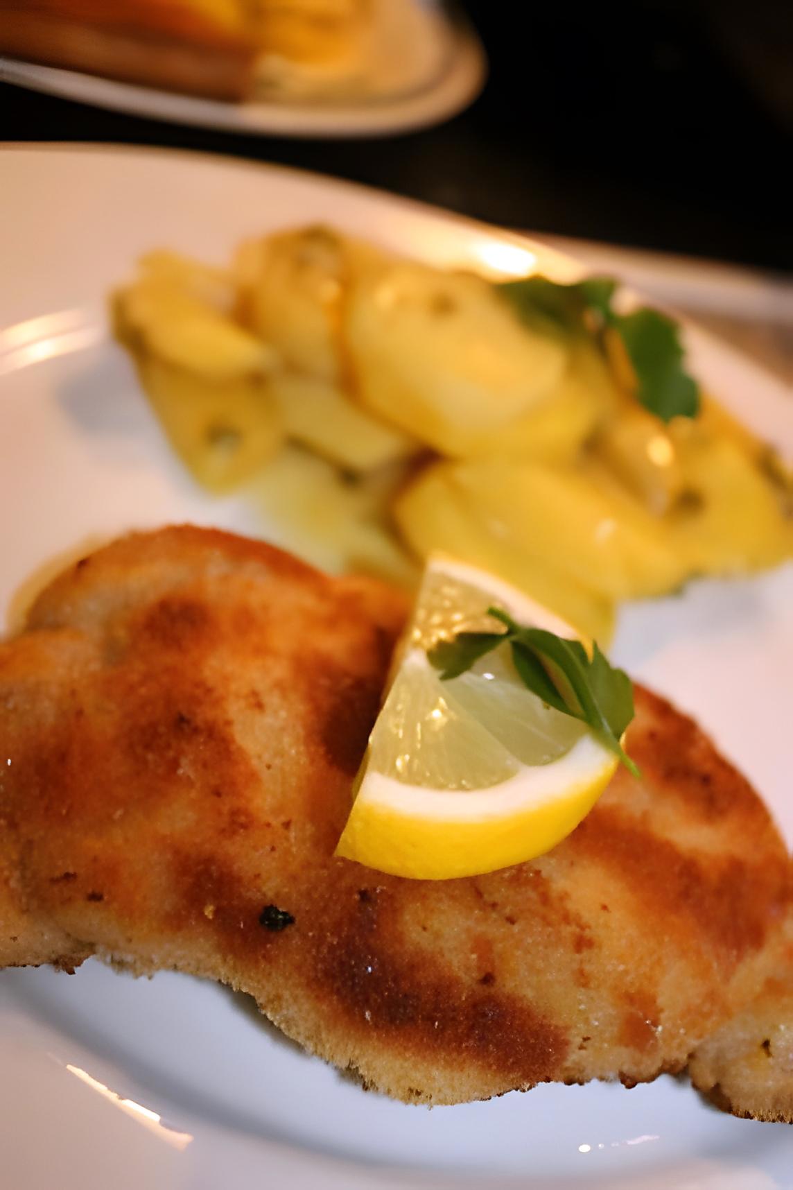 recette Wiener schnitzel (escalope viennoise) Europe Tour: Autriche