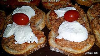 recette Bruschetta au thon