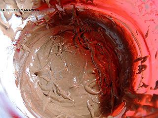 recette Meringues enrobées à la mousse chocolat