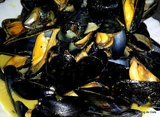 recette Moules au curry