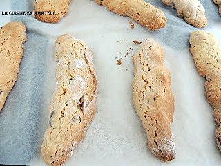 recette Croquants aux noisettes